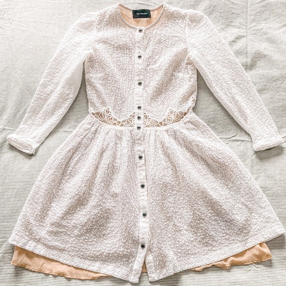 THE Kooples Button up lace layered dress - Picture 2 of 15